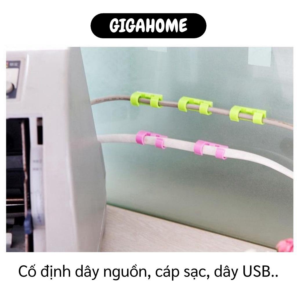 Dụng cụ tiện ích  GIÁ VỐN  Vỉ 10 cáp cố định dây điện, gọn gàng, sạch đẹp, an toàn và tiện lợi 4880