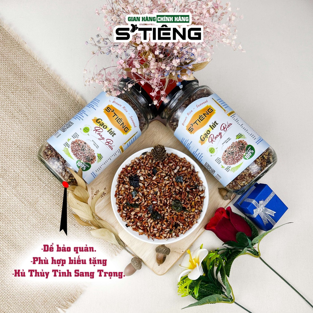 Gạo Lứt Rong Biển STIENG Ăn Kiêng Giảm Cân