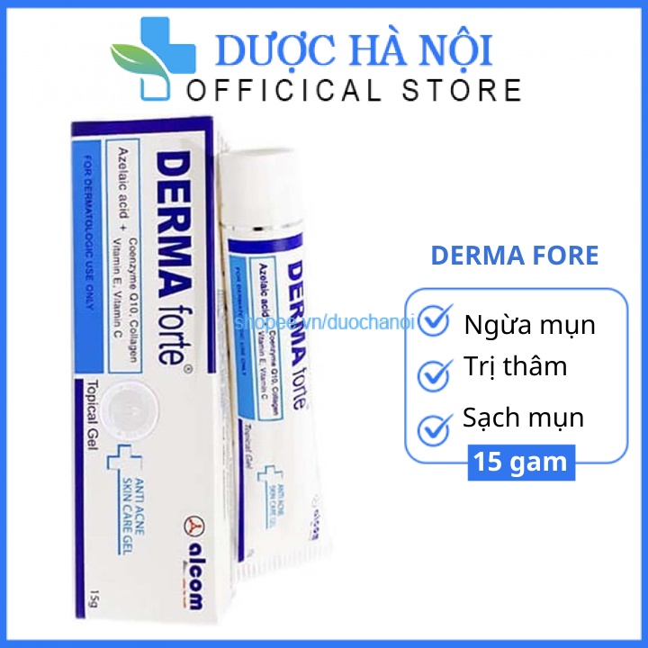 Derma Fote 15mgKem làm đẹp da giảm mụn sẹo