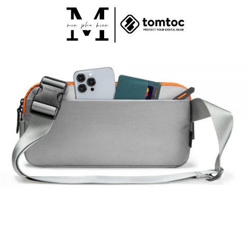 Túi đeo chéo tomtoc  lighweight codura sling bag H02-A04 | MON phụ kiện chính hãng