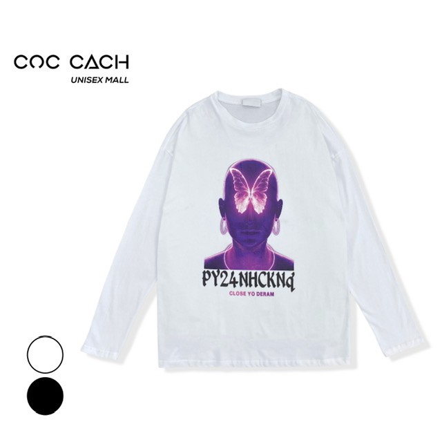 Áo nỉ dài tay nam nữ ADB119 - by COC CACH