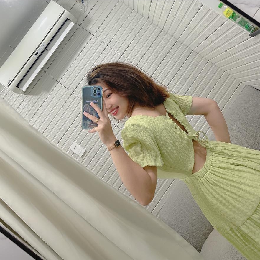 BIGSIZE B21- ĐẦM HỞ LƯNG 3 MÀU (Ảnh thật + feedback của khách)