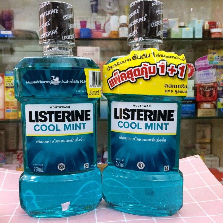 Nước Súc Miệng Listerine 750 ML Thái Lan