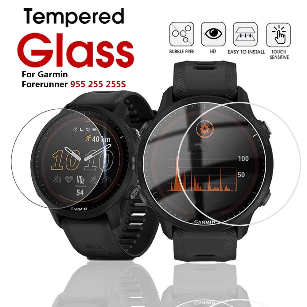 1 Kính Cường Lực Bảo Vệ Toàn Màn Hình Cho Đồng Hồ Thông Minh Garmin Forerunner 955 255 255S