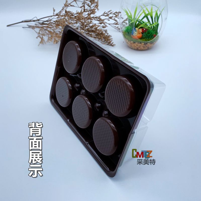 Set 50 Hộp Nhựa Đựng Bánh 6 Bánh FG332