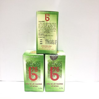 Kem bôi bỏng b76 Học Viện Quân Y ( dạng bột )