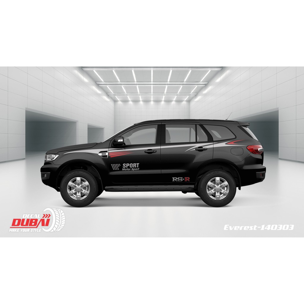 5 mẫu tem sport trang trí xe everest HOT