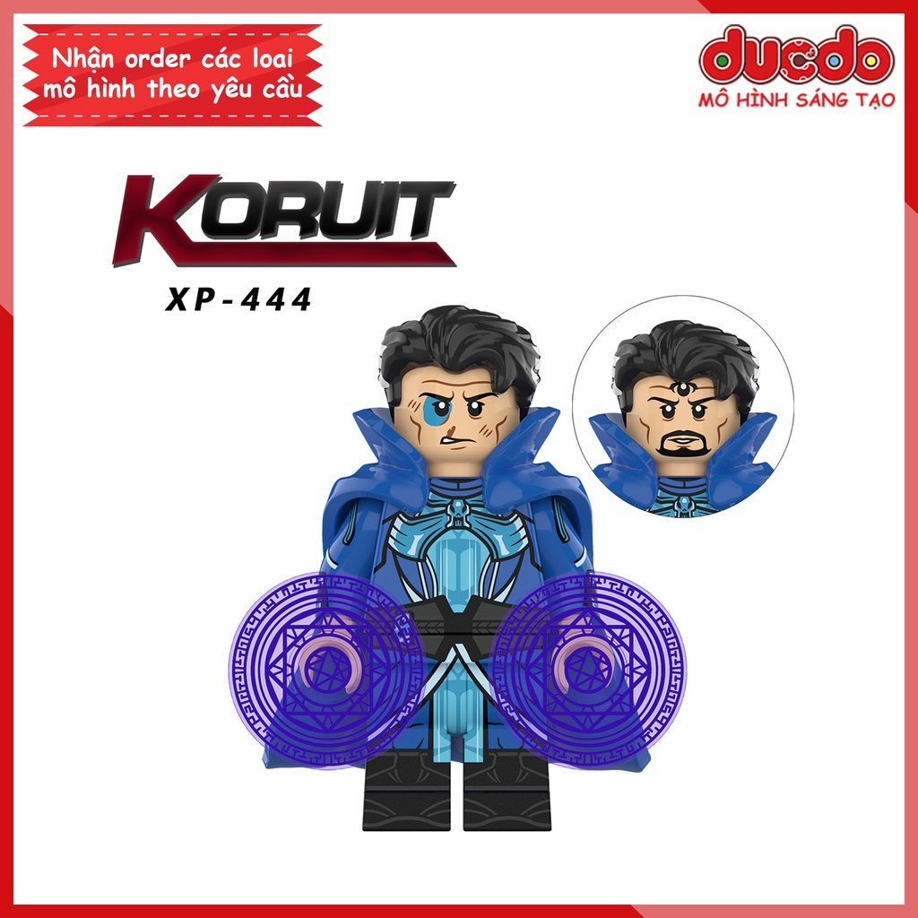 Minifigures Nhân Vật Doctor Strange 2 Phù Thủy Tối Thượng Marvel - Đồ chơi Lắp ghép Xếp hình Mô hình Mini KORUIT KT1058