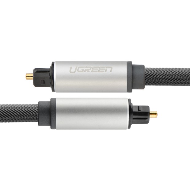 Cáp audio quang (Toslink, Optical) 3M Ugreen 10541 vỏ nhôm cao cấp