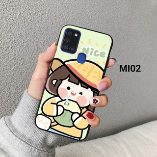 [HÀNG MỚI VỀ] Ốp lưng Samsung A21 - A21s in hình cô gái dễ thương Roro Jump