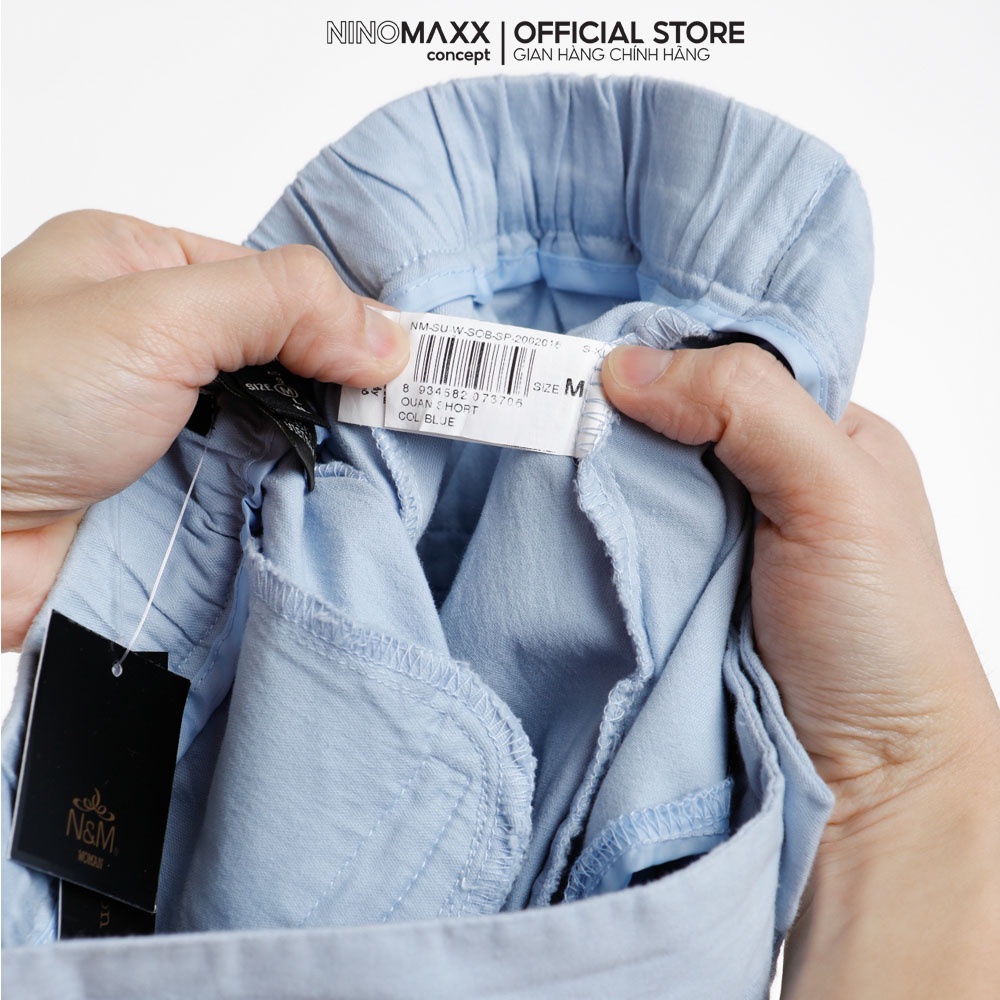 N&amp;M Áo croptop hai dây Nữ tay ngắn chất liệu Linen 2002027