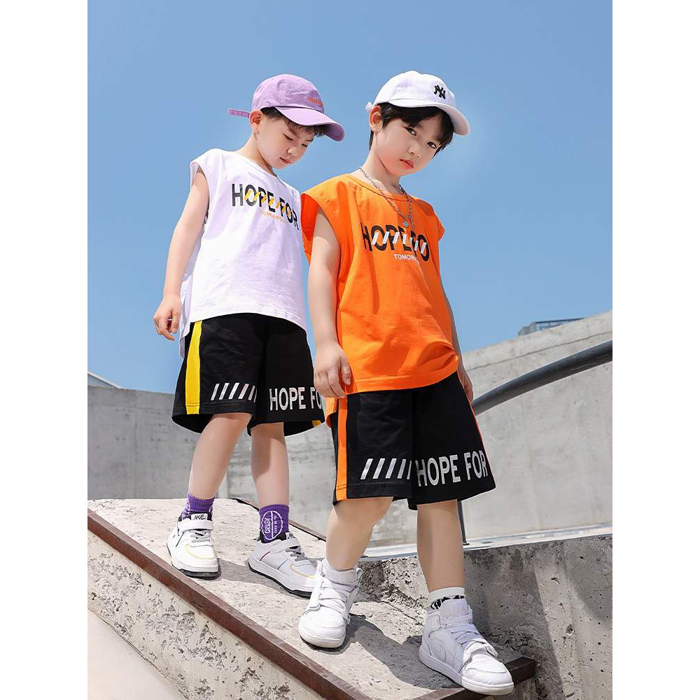 Bộ Cộc Thể Thao Hiphop Cho Bé Trai Và Bé Gái Size 20-40kg CT01 KidsOne