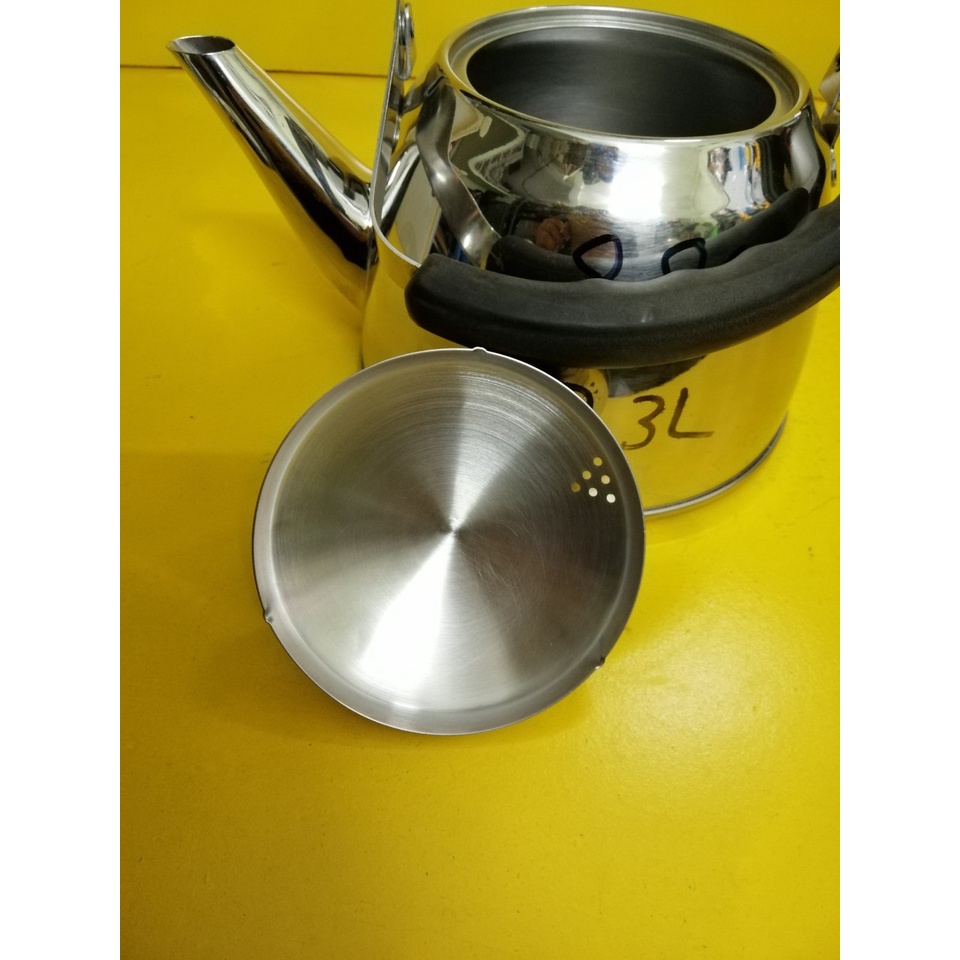 Ấm inox nội địa Nhật (2.3L) (mã 880), Dùng được bếp từ