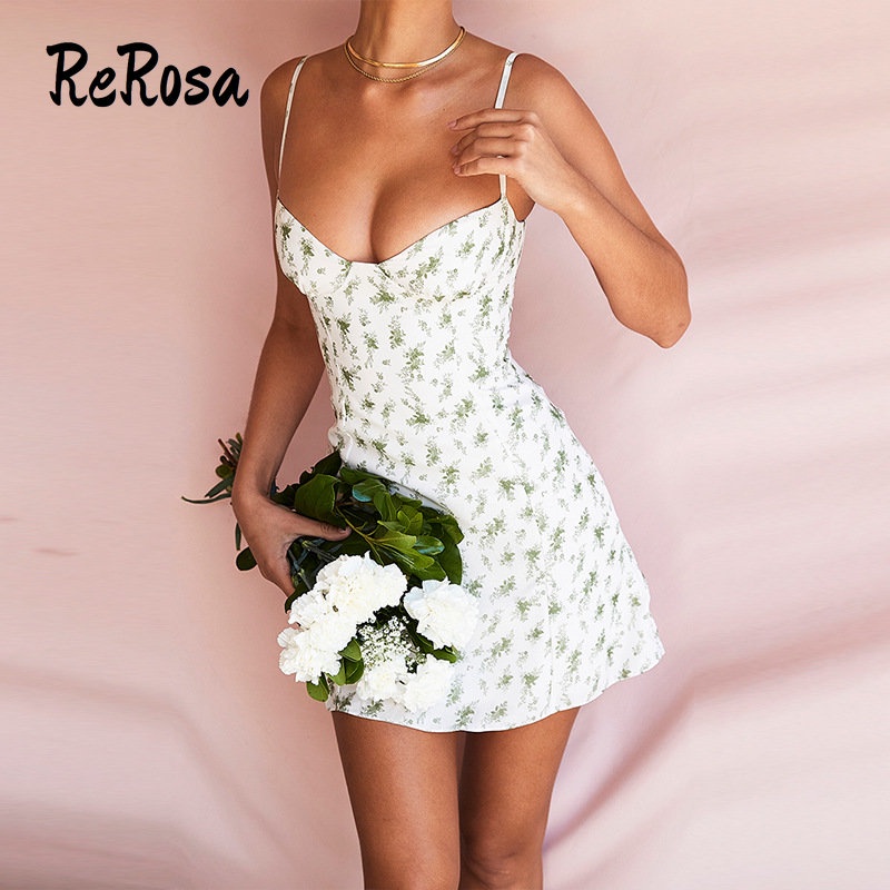 Đầm Hoa Không Tay Xinh Xắn Dành Cho Nữ