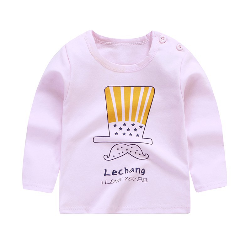 Áo thun dài tay in chữ Sunny đơn giản cho bé