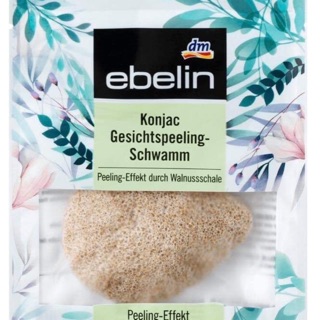 Miếng konjac rửa mặt hiệu Ebelin