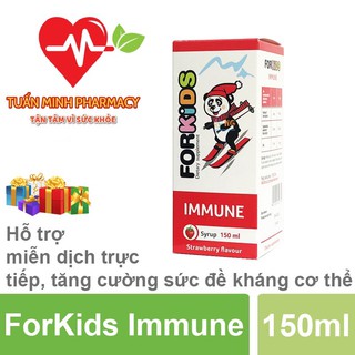 Forkids immune tăng đề kháng cho bé 150ml | nhập khẩu chính hãng balan