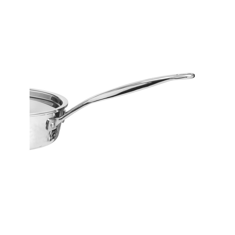 Chảo Inox Stern có nắp cs 24x6.5cm-062347