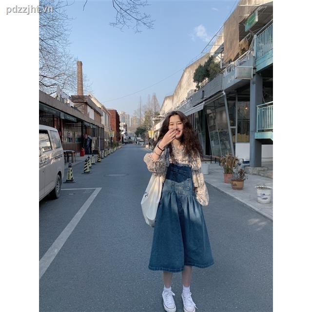 Đầm Yếm Denim 2021 Thiết Kế Xinh Xắn Dành Cho Bạn Gái | BigBuy360 - bigbuy360.vn