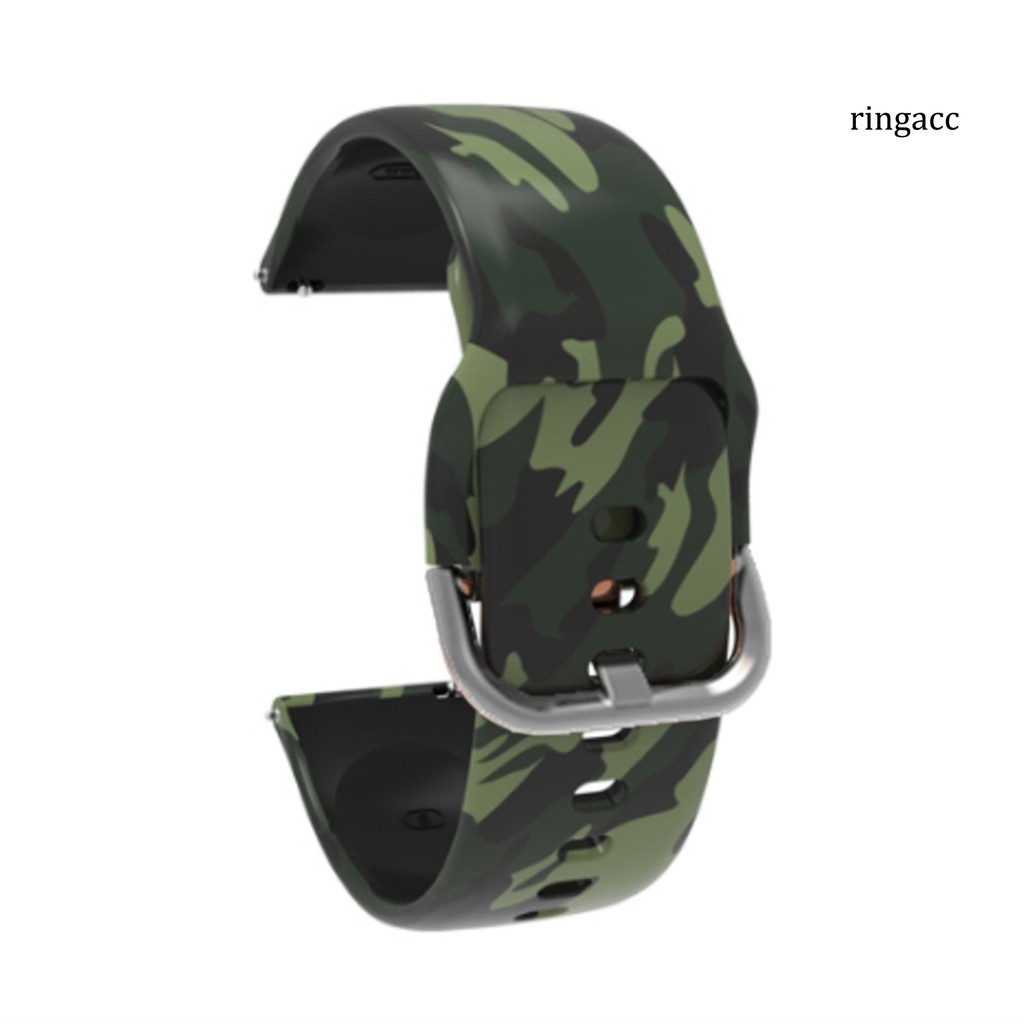 HAYLOU Dây Đeo Silicon Họa Tiết Rằn Ri Cho Đồng Hồ Thông Minh Ticwatch Ls05