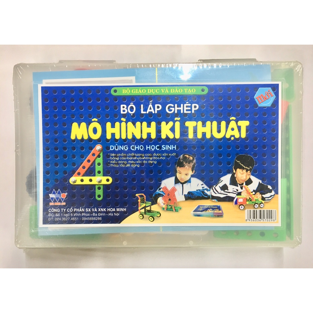 Bộ lắp ghép mô hình kĩ thuật 4 Bộ Giáo dục Đào tạo