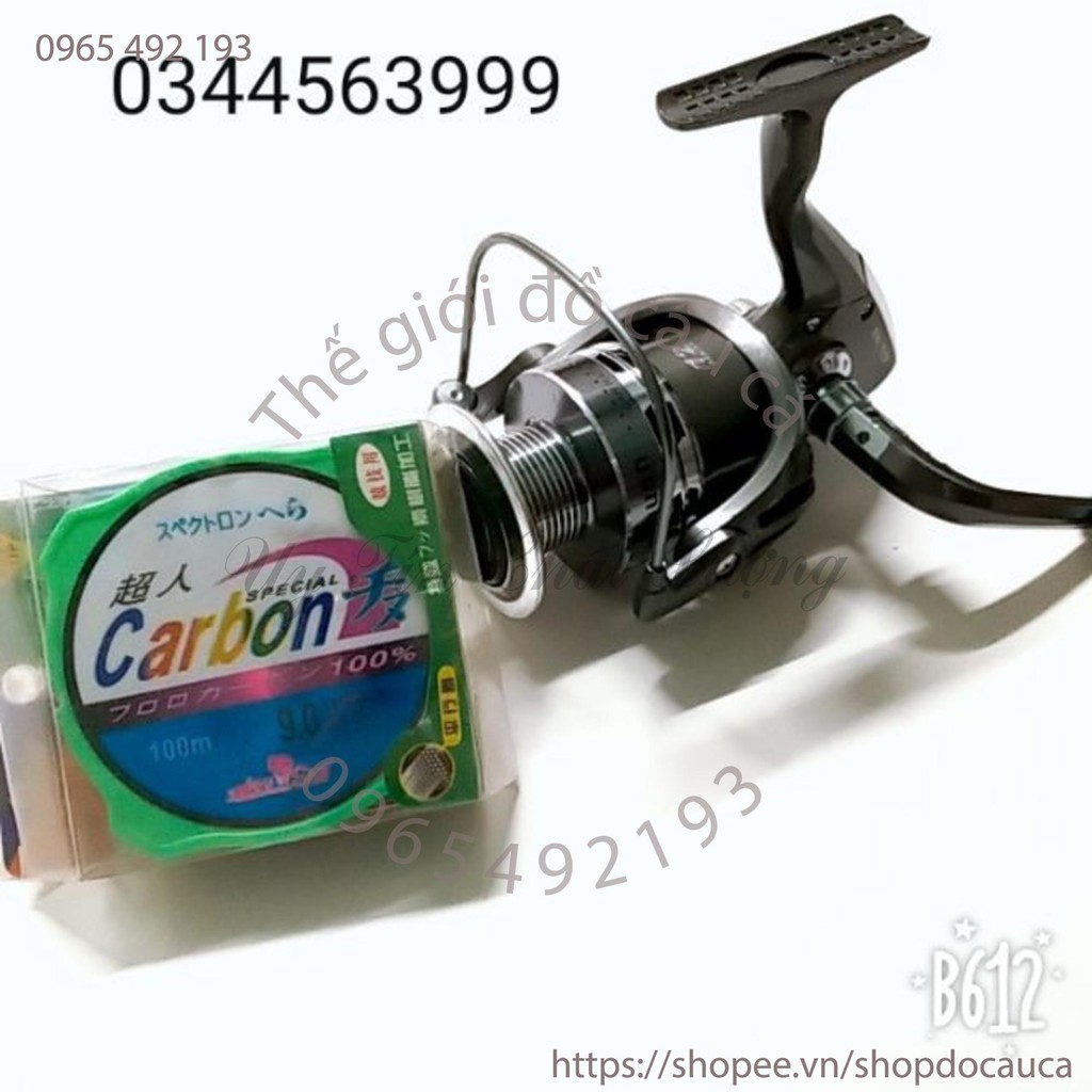 Máy câu cá yumoshi cl tặng kèm cước câu tải cá lớn ( rẻ vô địch )