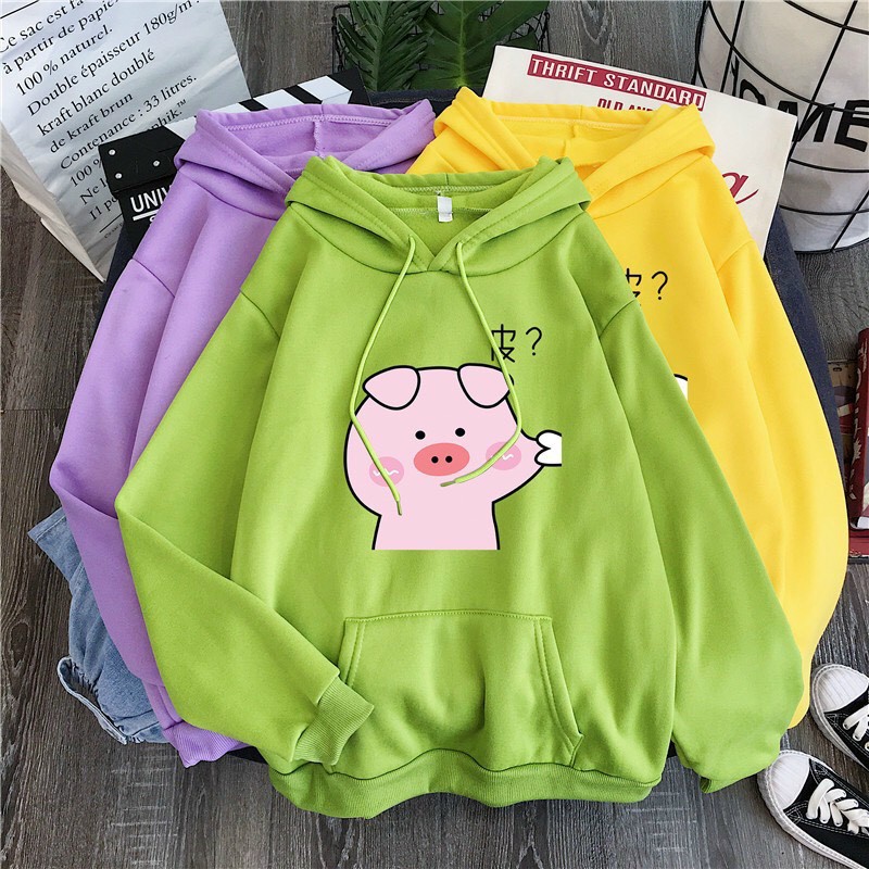 Áo Hoodie nữ hoodie nam nữ đẹp nỉ dày rộng kute dễ thương hàn quốc khoác ngoài ...