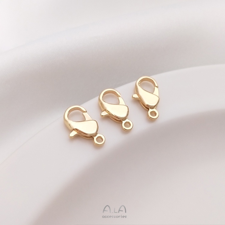 Khóa Kẹp Tôm Hùm Bằng Đồng 912 14K Màu Sắc Dùng Làm Trang Sức diy