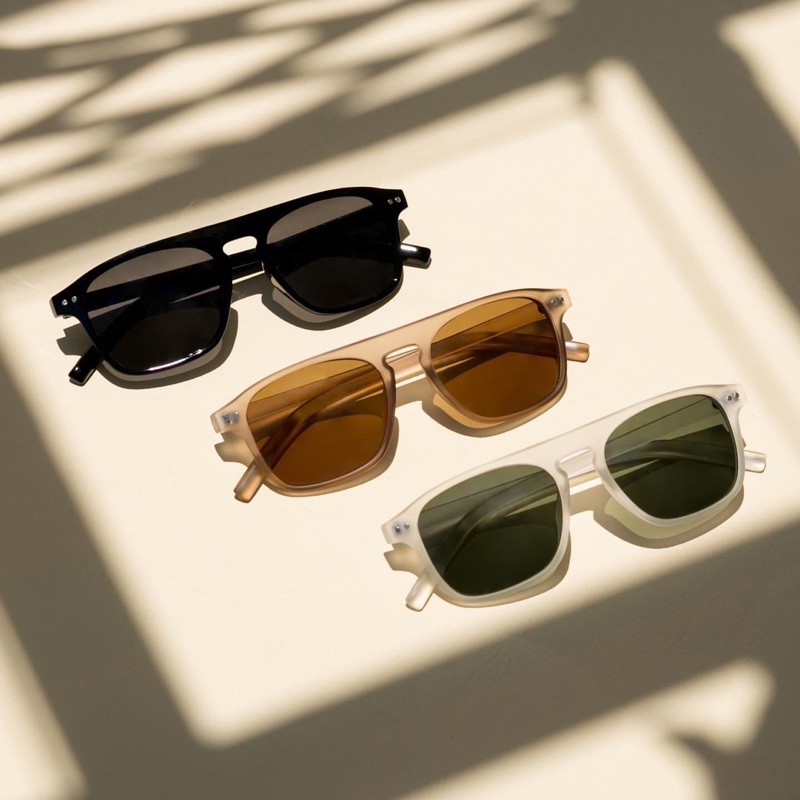 Kính sunnies studios Yan nâu ( có sẵn ) | BigBuy360 - bigbuy360.vn