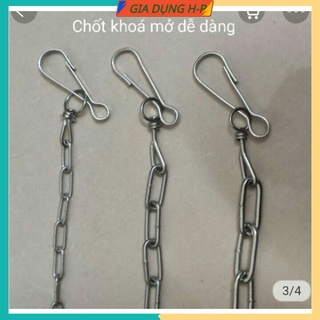 Dây xích chó mèo sắt xi loại tốt 1.5 mét - 2 mét / 2ly, 3ly , 4ly