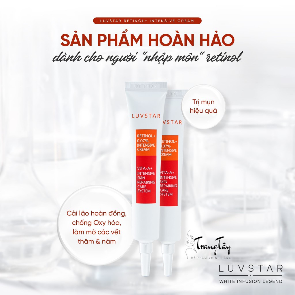 Kem dưỡng Luvstar Retinol Intensive Cream | WebRaoVat - webraovat.net.vn