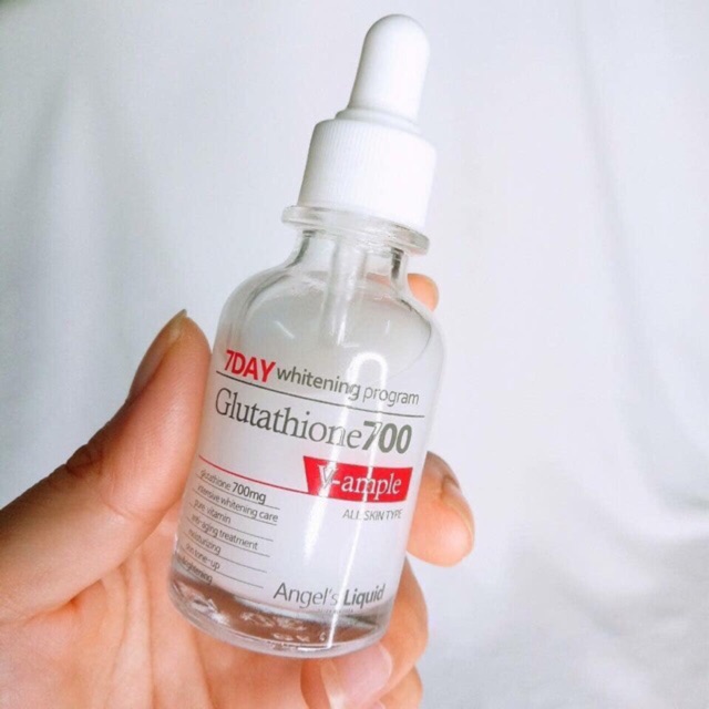 Serum Trắng Da 7 Day Glutathione 700 V-Ample