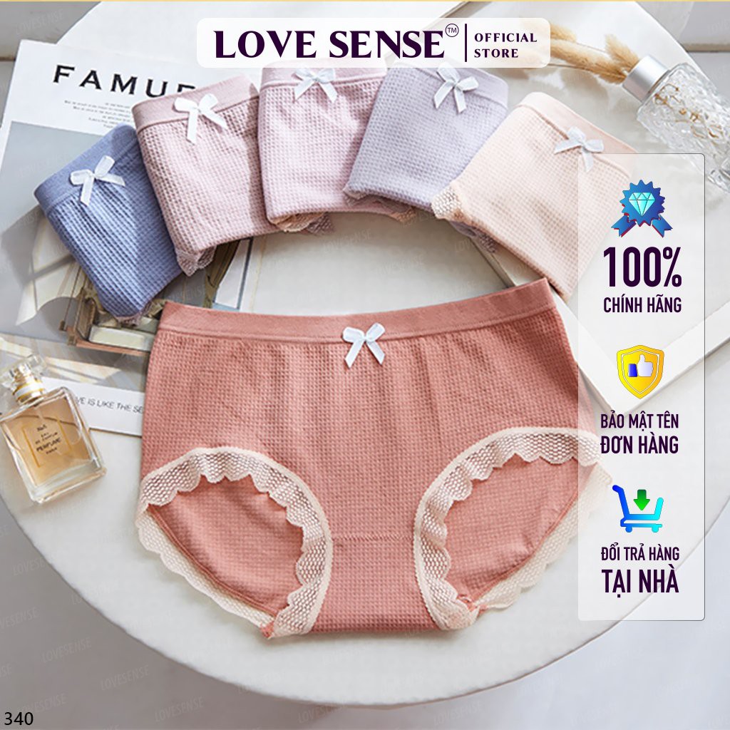 Quần Lót Nữ Xuất Nhật - Quần Chíp Cotton 100% , Co Giãn 4 Chiều , Hút Ẩm Tốt , Khô Thoáng Tự Tin 24h