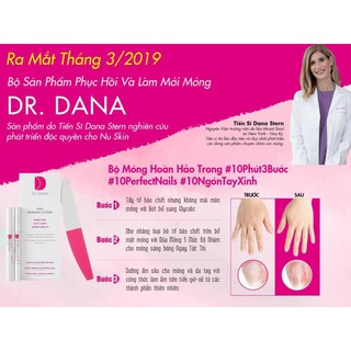 BỘ SẢN PHẨM PHỤC HỒI VÀ LÀM MỚI MÓNG DR. DANA
