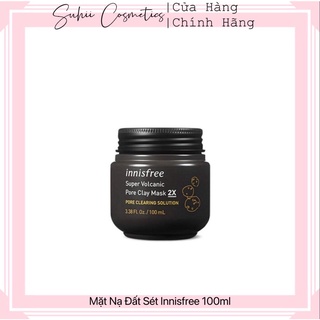 Mặt Nạ Đất Sét Tro Núi Lửa - INNISFREE SUPER VOLCANIC PORE CLAY MASK 2X