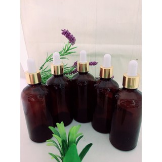 05 Lọ đựng tinh dầu Nâu bóp giọt lọ 100ml