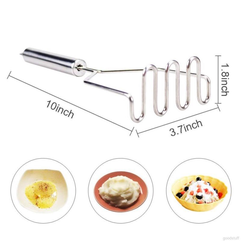 Dụng cụ nghiền khoai tây bằng thép không gỉ tiện dụng