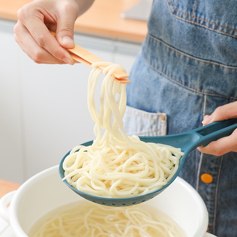Vá dạng kẹp múc mì/há cảo chịu nhiệt độ cao đa năng phong cách Nhật Bản tiện lợi