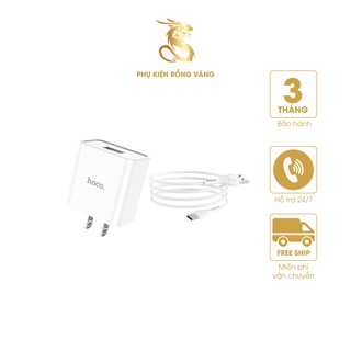 Bộ sạc nhanh type c hoco 81 chính hãng