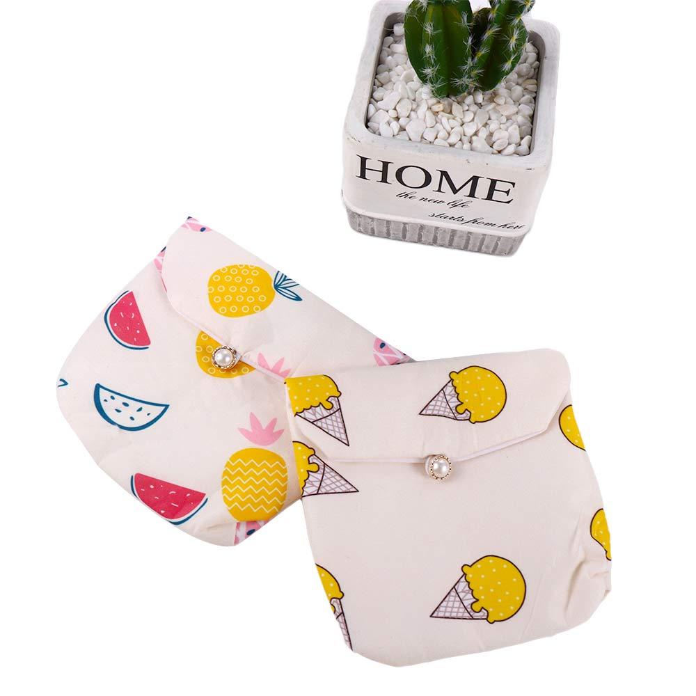 Ví Đựng Băng Vệ Sinh / Tiền Xu Mini Hình Vuông Lấp Lánh Dễ Thương