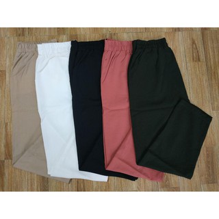 Quần baggy nữ chất đũi mát lạnh
