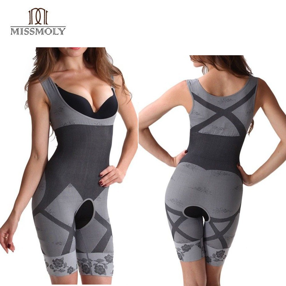 Bộ bodysuit định hình dáng thon dài ngang đùi | BigBuy360 - bigbuy360.vn