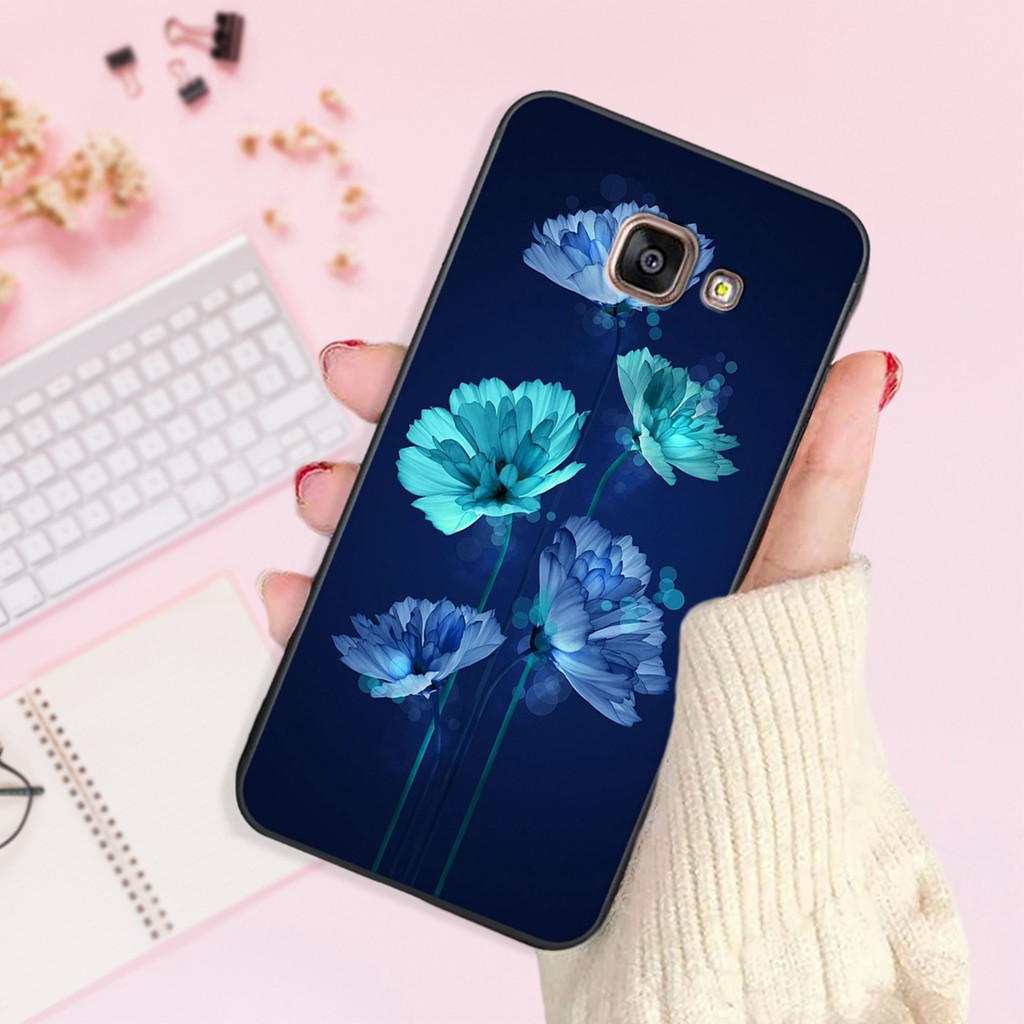 Ốp sam sung in hình HOA cho máy ss A3-A5-A7-2016-2017