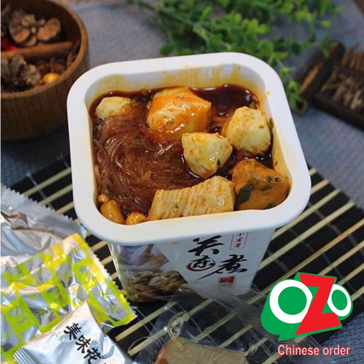 Thùng 12 hộp Miến hải sản siêu ngon 154g - Lẩu cốc viên Phomai chảy