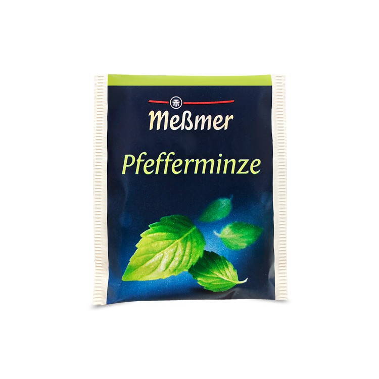 Trà Túi Lọc Bạc Hà Messmer/ Peppermint Hộp 25 Gói - Trà Bạc Hà/ Nhập Khẩu Từ Đức