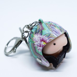 porr-Móc khóa bé Ciu đội nón bảo hiểm siêu cute - Có sẵn-g7pq  t185
