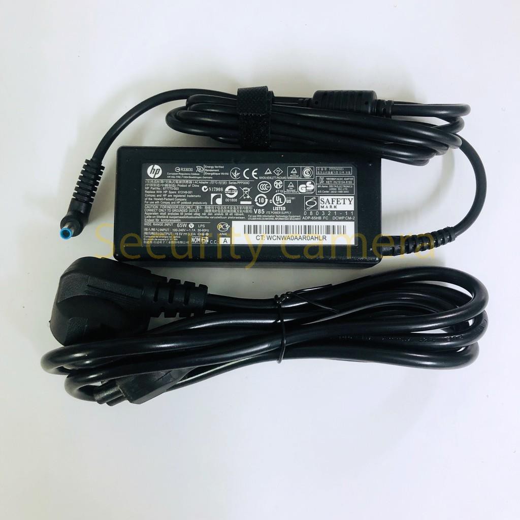 Sạc laptop HP chân kim to 18.5V 3.5A/65W , sạc laptop loại tốt ( full bảo hành 12 tháng )