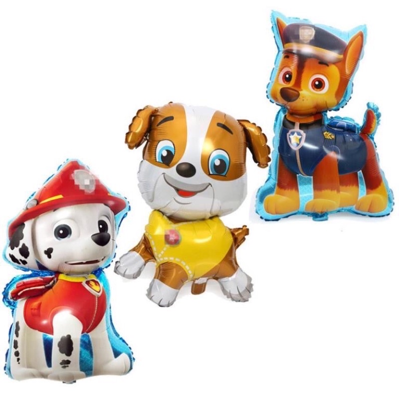 Paw Patrol Bong Bóng Nhôm Hình Chú Chó Cứu Hộ Trang Trí Tiệc Sinh Nhật Cho Bé