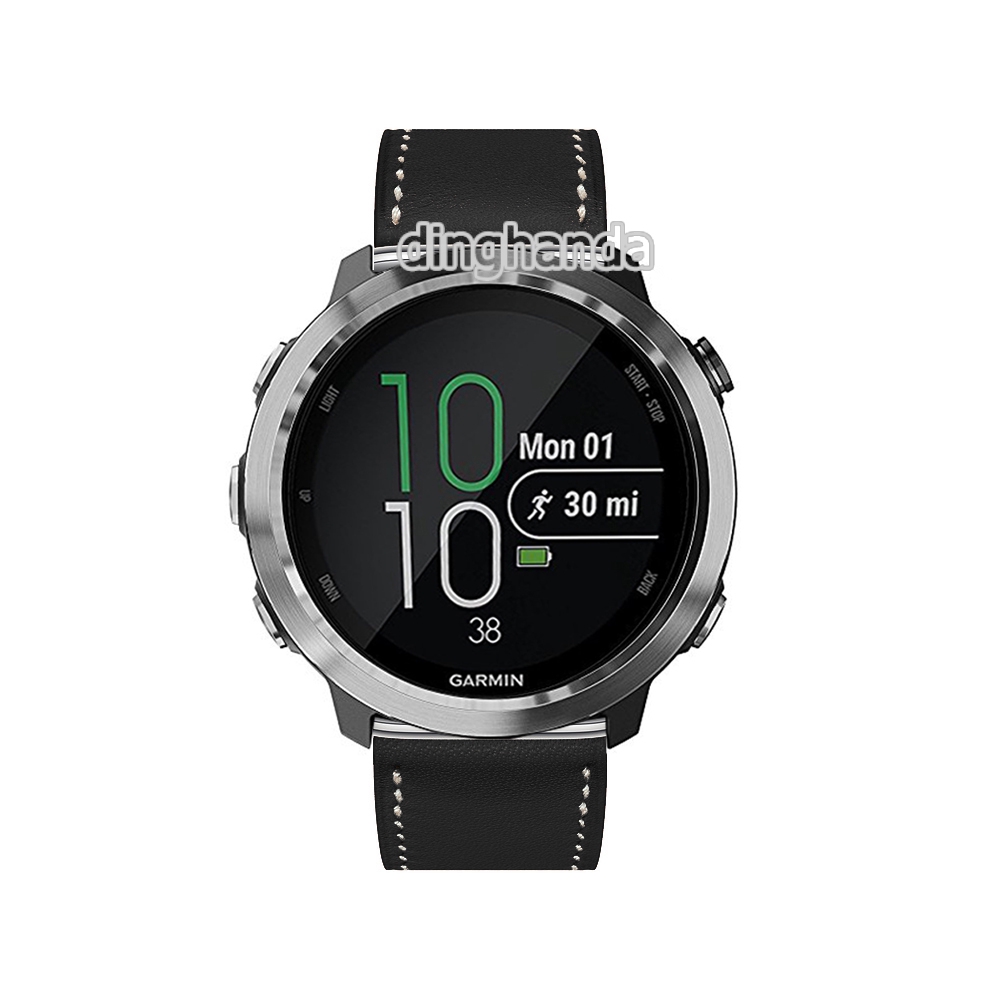 Dây đeo bằng da cho Garmin Forerunner 645 245 245M