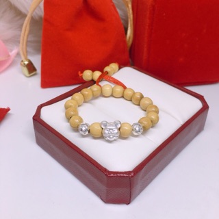 Vòng dâu mix bạc cho bé chuột